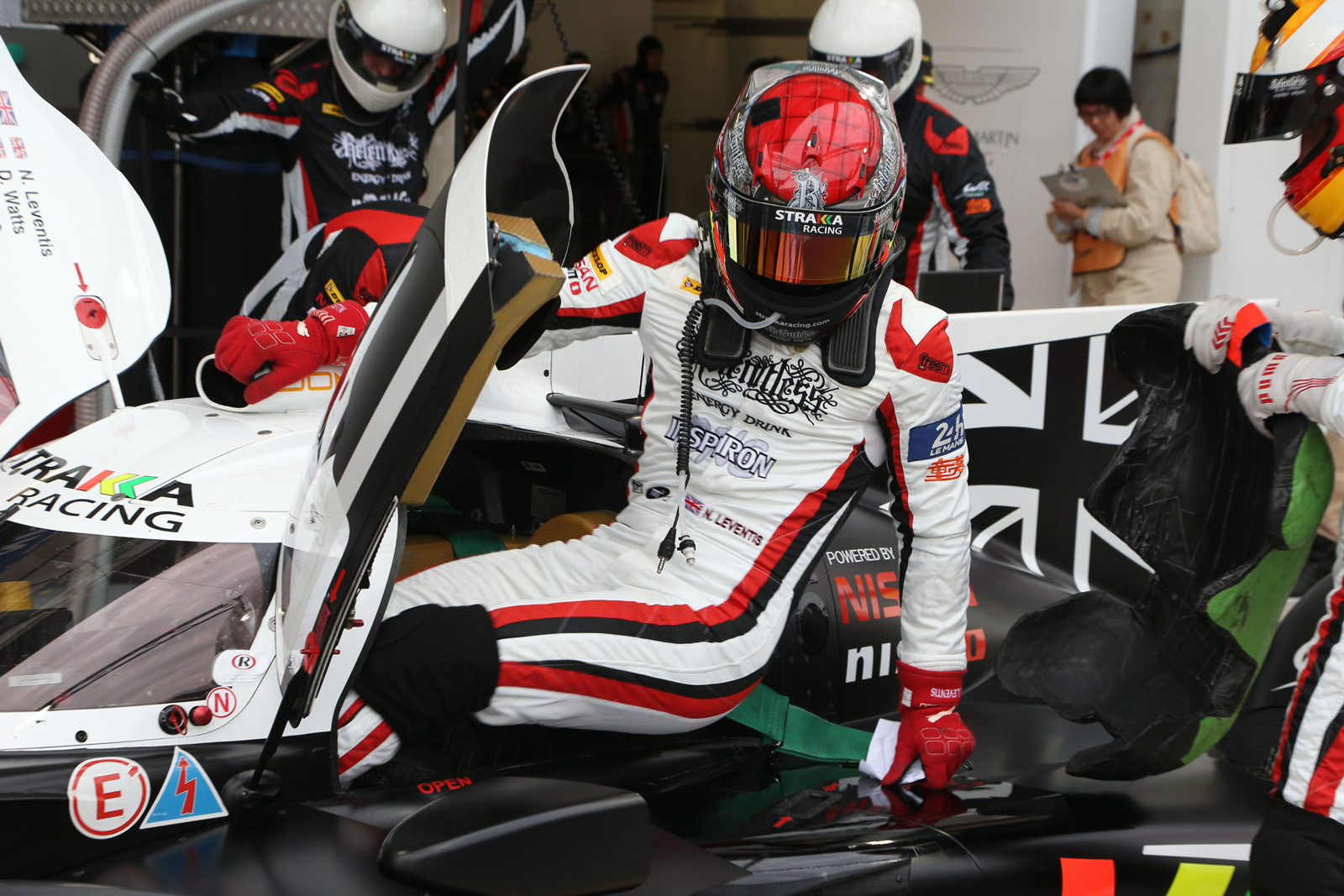 Nick Leventis and Strakka Racing